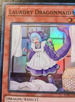 Laundry Dragonmaid RA03-EN021 1st Ed Super Rare Quarter Century Bonanza Yu-Gi-Oh - Image 2