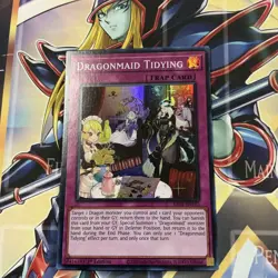 Dragonmaid Tidying RA04-EN102 Super Rare 1st Edition M/NM Yugioh - Image 1