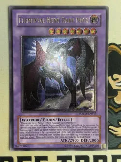 Elemental Hero Dark Neos POTD-EN033 Ultimate Rare Unlimited YuGiOh! NM EURO - Image 2