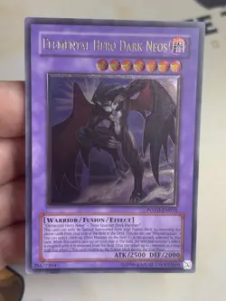 Elemental Hero Dark Neos POTD-EN033 Ultimate Rare Unlimited YuGiOh! NM EURO - Image 3