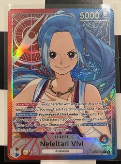 One Piece Heroines Alternate Art Leader Nefeltari Vivi EB03-001 - Image 1