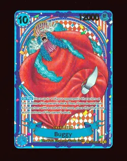 BUGGY 2026 ONE PIECE OP14-EB04-THE AZURE SEA'S SEVEN 3RD ANNIVERSARY GOLD #051 - Image 1