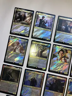 Doctor Who Set 15 Dr’s Art Card Magic the Gathering SURGE FOIL MTG Dalek TARDIS - Image 2