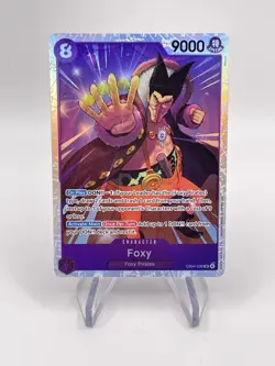One Piece The Azure Sea's Seven Foxy Alternate Art Booster #EB04-036 - Image 1