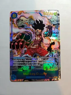 🧭One Piece Monkey D Luffy Manga A fist of Divine Speed OP11-118 English🏴‍☠ - Image 1