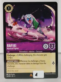 Rafiki - Mystical Fighter - Rare - Into the Inklands - LORCANA 54/204 -U Pick - Image 2