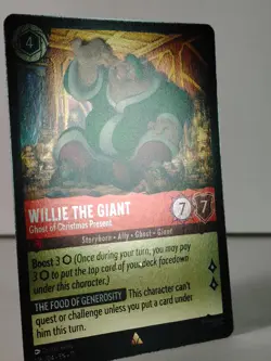 Willie the Giant - Ghost - Rare/Foil - Winterspell #126 - LORCANA -T - Image 2