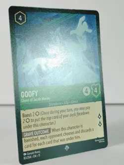 Goofy - Ghost of Jacob Marley - Super Rare - Winterspell #83 - LORCANA -A - Image 2