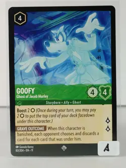 Goofy - Ghost of Jacob Marley - Super Rare - Winterspell #83 - LORCANA -A - Image 5