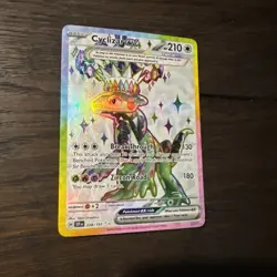 Pokemon TCG Cyclizar EX Sv08: Surging Sparks Holo Ultra Rare Card 228/191 - Image 2