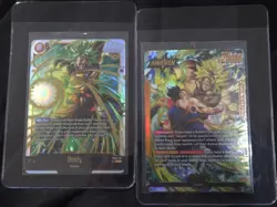 Bandai Dragon Ball Super Broly FB08 Foil Leader & Battle Cards Lot 3 - Image 2