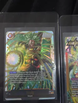 Bandai Dragon Ball Super Broly FB08 Foil Leader & Battle Cards Lot 3 - Image 3