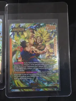 Bandai Dragon Ball Super Broly FB08 Foil Leader & Battle Cards Lot 3 - Image 4