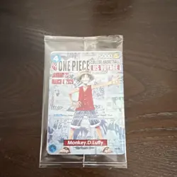 Bandai One Piece CCG Monkey D. Luffy College Basketball US Voyage Promo Card - Image 1