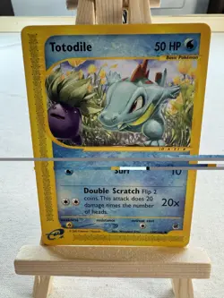 Pokemon Nintendo 2002 Card Lot Totodile Shellder Poliwhirl Dratini Tauros - Image 3