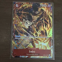 Sabo (Illustration Box Vol.5) OP05-007 One Piece Promotion Cards Foil - Image 1
