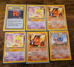 Vintage WOTC Pokemon 101 Card Lot Neo, Team Rocket, Fossil, Expedition Non Holo - Image 3