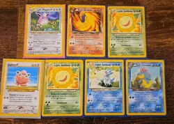 Vintage WOTC Pokemon 101 Card Lot Neo, Team Rocket, Fossil, Expedition Non Holo - Image 5
