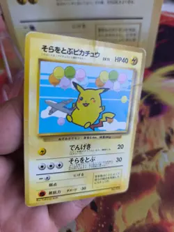 Pokemon Karte Card Flying Pikachu ANA Promo All Nippon Airways Wotc japanese PL - Image 5