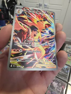 Ethan's Typhlosion 190/182 IR Pokemon Card Destined Rivals NM/M - Image 5