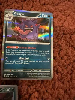 Gengar 050/088 Perfect Order Reverse Holo English Rare Pokemon Card - Image 3