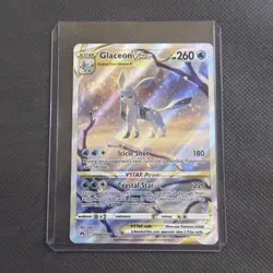Pokemon Glaceon VSTAR GG40/GG70 Crown Zenith Holo Card English - Image 1