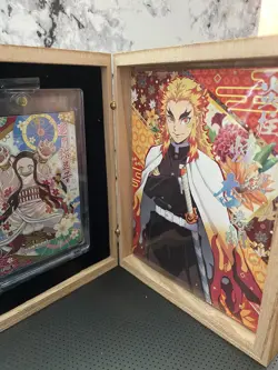 Demon Slayer SSP Nezuko Tiger SSP Collectible Complete Chase Card Blossom W Case - Image 3