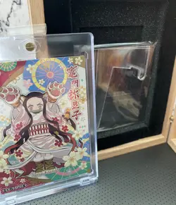 Demon Slayer SSP Nezuko Tiger SSP Collectible Complete Chase Card Blossom W Case - Image 5