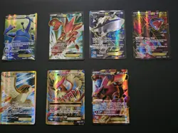 Pokemon TCG XY Era Full Art Lot 7 Cards Heracross Scizor Pidgeot Steelix Gen 6 - Image 1