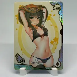 Konosuba Megumin Goddess Story Maiden Party ACG Waifu Anime Card - Image 1