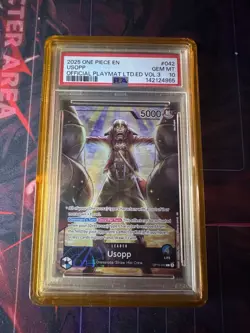 Usopp Official Playmat Limited Edition Vol. 3 OP10-042 One Piece Promotion Cards - Image 1