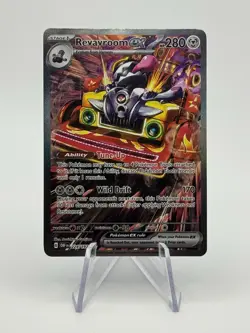 Pokemon TCG Revavroom EX Sv03: Obsidian Flames Holo Alternative Card 224/197 - Image 1