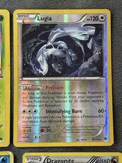 Pokemon Cards Lot HEAVY PLAY DAMAGED Raichu Ninetales Suicune Dragonite Lugia + - Image 5