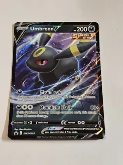 Umbreon V Sword & Shield Black Star Promo Card Holo SWSH203 ✨Ships Next Day - Image 3