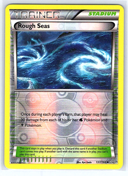 Rough Seas [Reverse Holo] 137/160 Primal Clash LP Pokemon Card - Image 1