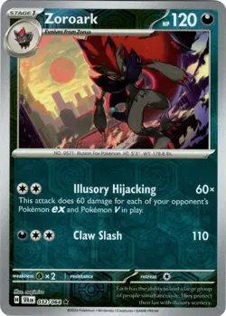 Zoroark 32/64 Reverse Holo | Shrouded Fable | Pokemon Card - Image 1