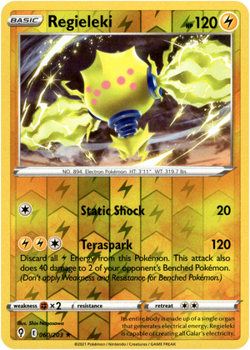 Regieleki 60/203 Reverse Holo | Evolving Skies | Pokemon Card - Image 1