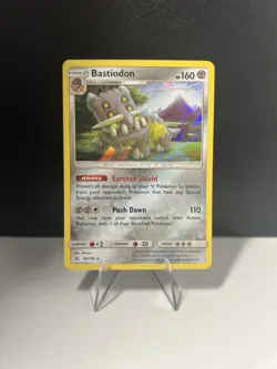 Bastiodon Holo 85/156 Ultra Prism Pokemon Card - Image 1