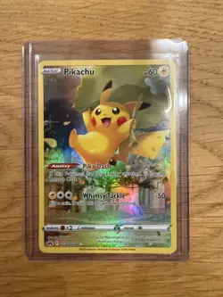 Pikachu GG30/GG70 Crown Zenith: Galarian Gallery Holo Card NM - Image 1