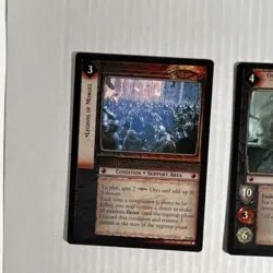 Decipher Lord of the Rings TCG Orc & Gothmog Minion 2004 12 Rare Card Lot - Image 2