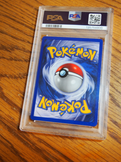 Pokemon 1999 Base Zapdos unlimited rare holo card, PSA 9 - Image 3