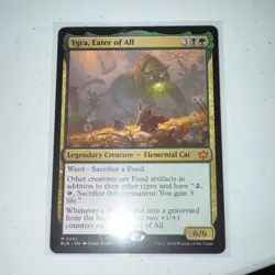 Magic: The Gathering Ygra, Eater of All 241 Bloomburrow promo - Image 1