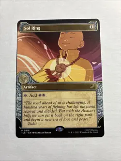 Sol Ring (Showcase) - Avatar: The Last Airbender MTG Plus Bonus Rare!!! - Image 1