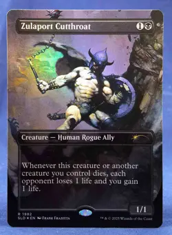 Zulaport Cutthroat-Rainbow FOIL- MTG - (1982) Frank Frazetta Secret Lair SLD -NM - Image 1