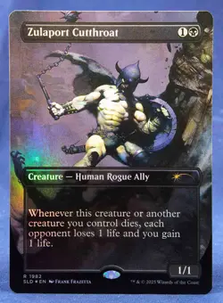 Zulaport Cutthroat-Rainbow FOIL- MTG - (1982) Frank Frazetta Secret Lair SLD -NM - Image 2