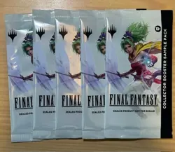 MTG: Final Fantasy Collector Booster Sample Pack - Unopened - Image 3