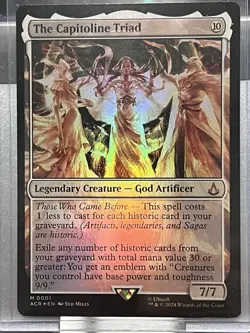 The Capitoline Triad Universes Beyond: Assassin's Creed Foil #1 Mythic - Image 1