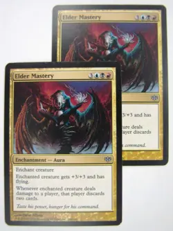 MTG Magic Cards: ELDER MASTERY x2 # 8G92 - Image 1