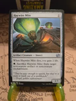 MTG Haywire Mite The Brothers' War Regular Uncommon NM - Image 1
