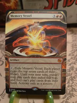 MTG Memory Vessel Outlaws of Thunder Junction: the Big Score Regular Showcase NM - Image 1